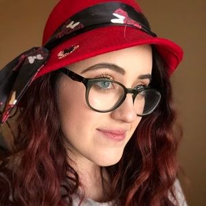Red Disney Derby/Bowler Hat